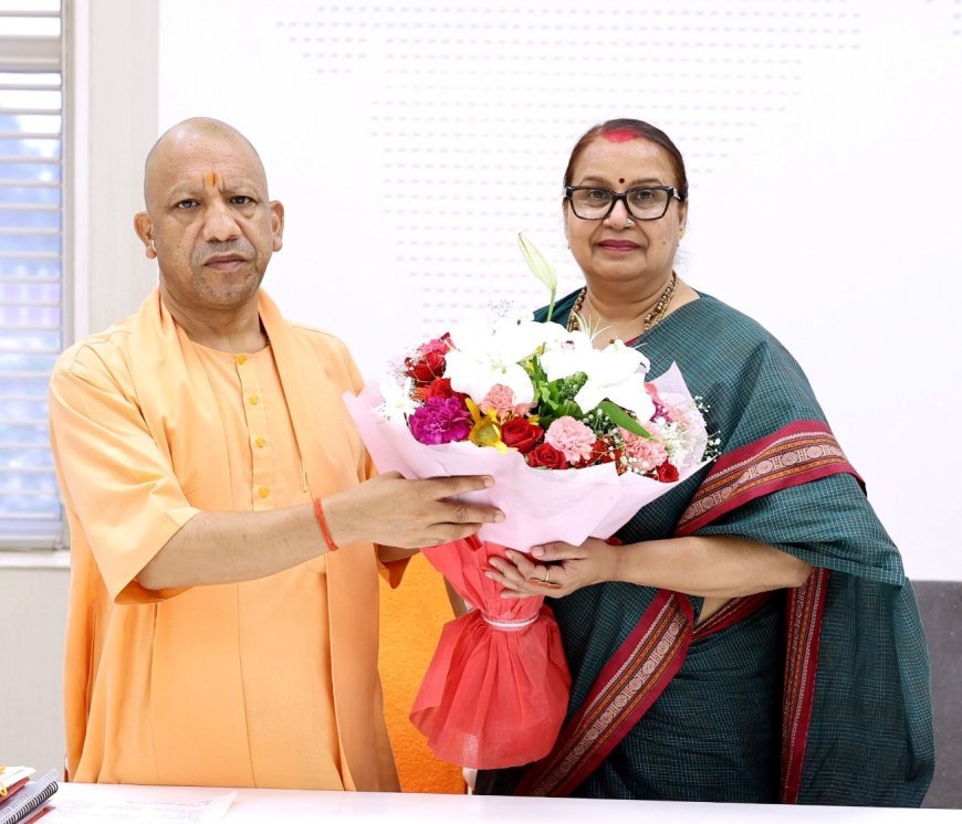 हाथरस मेडिकल कॉलेज के निर्माण को जल्द मिलेगी गति: विधायक अंजुला सिंह माहौर ने सीएम योगी से की मुलाकात, कैबिनेट से जल्द स्वीकृत होगा बजट