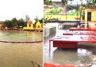 Sitapur Flood Alert: गोमती नदी का जलस्तर बढ़ने से नैमिषारण्य के गोमती नदी राजघाट व चक्रतीर्थ क्षेत्र हुआ जलमग्न 
