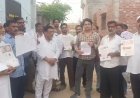 सम्भल में 25 साल पुराना रास्ता रोकने पर हंगामा: 20 परिवारों का निकास संकट में, नक्शे और बैनामे लेकर पहुंचे लोग