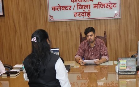 Hardoi News Today: डीएम अनुनय झा ने की जनसुनवाई, 16 शिकायतें मिलीं; त्वरित निस्तारण के दिए निर्देश