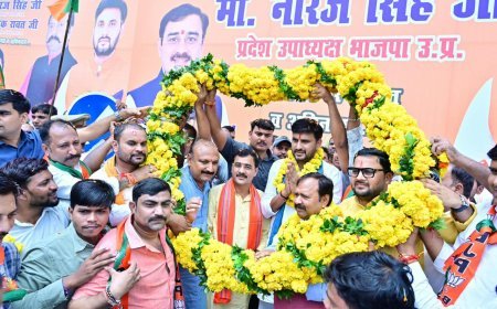 Hardoi Politics News: मंडल सत्यापन अभियान को लेकर भाजपा की महत्वपूर्ण बैठकें सम्पन्न, डॉ. नीरज सिंह ने संगठन मजबूती का दिया मंत्र