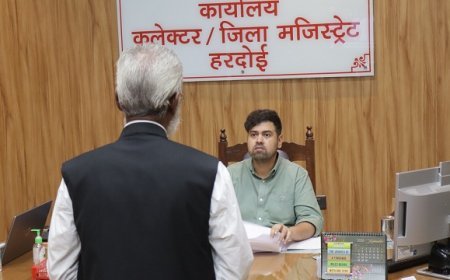 Hardoi News Today: डीएम अनुनय झा की जनसुनवाई में 94 शिकायतें, अधिकारियों को त्वरित निस्तारण के निर्देश