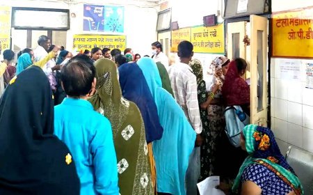हाथरस में वायरल बुखार का प्रकोप, जिला अस्पताल में इलाज के दौरान युवक की मौत, ओपीडी में उमड़ी भीड़