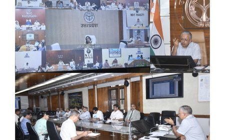उत्तर प्रदेश में आदर्श ग्राम योजना और बाढ़ राहत पर सख्त रुख, मुख्य सचिव ने दिए एक माह में विलेज प्लान पूरा करने के निर्देश