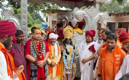 नैमिषारण्य में विहिप के स्थापना दिवस पर निकली हिंदू जन जागरण यात्रा, सामाजिक समरसता पर जोर
