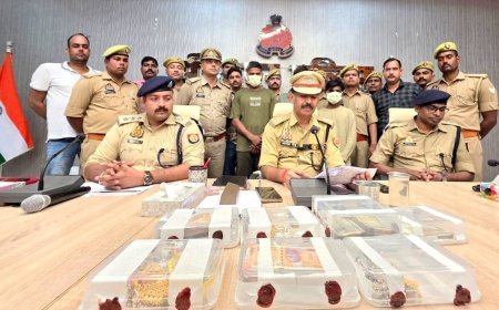 सीतापुर के तंबौर में बंद मकानों से चोरी करने वाले गिरोह के 3 सदस्य गिरफ्तार, 18 लाख से अधिक का माल बरामद