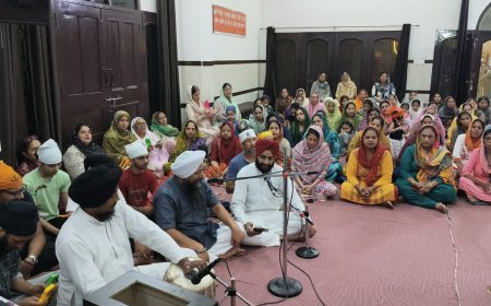 देवबंद में गुरु ग्रंथ साहिब का पहला प्रकाश पर्व श्रद्धा से मना, 8.66 लाख मूल मंत्र पाठ की सामूहिक अरदास