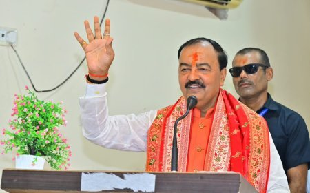 Mirzapur News: विन्ध्याचल में क्षेत्रीय वैदिक सम्मेलन का शुभारंभ, डिप्टी सीएम केशव प्रसाद मौर्य बोले- जीवन जीने की वैज्ञानिक पद्धति हैं वेद