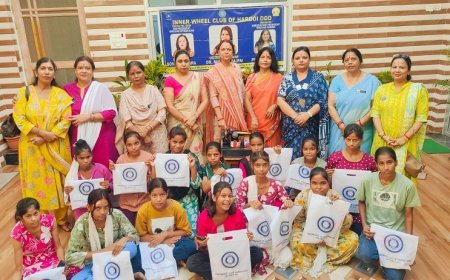 Inner Wheel Club Hardoi: सिलाई सीखकर आत्मनिर्भर बनेंगी महिलाएं, हरदोई में 7 दिवसीय प्रशिक्षण शिविर का शुभारंभ
