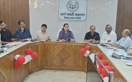 Hardoi News: हरदोई में 17 सितंबर से सेवा संकल्प माह की होगी शुरुआत, CDO नेहा ब्याडवाल ने अधिकारियों को दिए तैयारियों के निर्देश