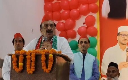सम्भल में सपा की पीडीए पंचायत: नवाब इकबाल महमूद बोले- 2027 में भाजपा का होगा सफाया, ओवैसी पर साधा निशाना
