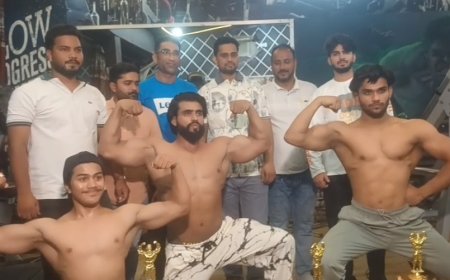 Sambhal News: सम्भल के बॉडीबिल्डरों का शानदार प्रदर्शन, अमान बने मिस्टर सम्भल तो तनवीर ने जीता नॉर्थ इंडिया बेस्ट पोजर का खिताब
