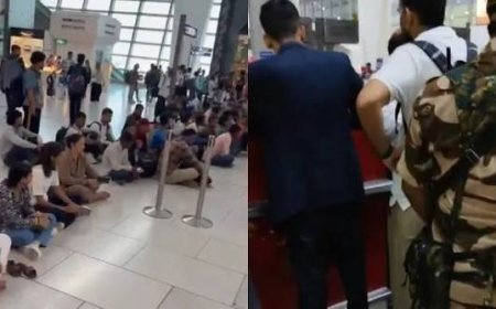 Delhi Airport Chaos: स्पाइसजेट की दुबई फ्लाइट 24 घंटे से ज्यादा लेट, दिल्ली एयरपोर्ट पर यात्रियों का जोरदार हंगामा और धरना