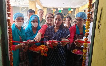Hardoi News: हरदोई पॉलिटेक्निक में प्रेरणा कैंटीन का शुभारंभ, 90 विद्यार्थियों को मिलेगा स्वच्छ व पौष्टिक भोजन
