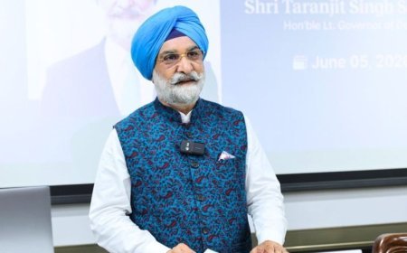 Gomti Book Festival: लखनऊ विश्वविद्यालय में बोले तरनजीत सिंह संधू, राष्ट्र निर्माण के लिए डिग्री के साथ कौशल और तकनीकी समझ जरूरी