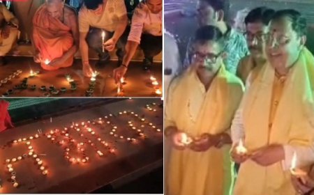 Saharanpur News: सहारनपुर में 11 हजार दीपों से जगमगाया स्वच्छ कुण्ड, विकसित भारत का लिया संकल्प