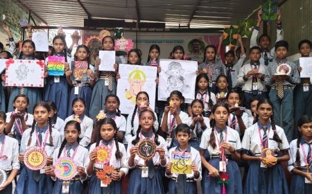 Hardoi News: क्ले से बच्चों ने गढ़ी गणेश जी की आकर्षक प्रतिमाएं, गणेश चतुर्थी पर दिखी नन्ही प्रतिभाओं की रचनात्मकता