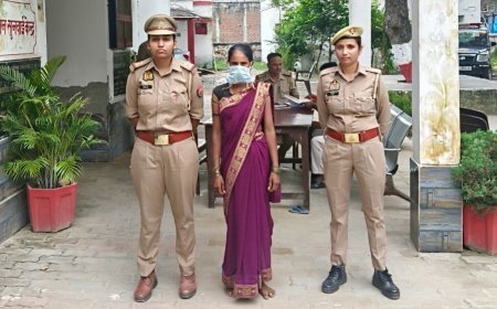 हरदोई में पति की संदिग्ध मौत मामले में पत्नी गिरफ्तार, कासिमपुर पुलिस ने दर्ज किया हत्या का मुकदमा