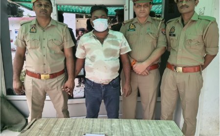 हरदोई में पत्नी की हत्या करने वाला पति गिरफ्तार, धारदार हथियार बरामद, अवैध संबंधों के शक में दिया था वारदात को अंजाम
