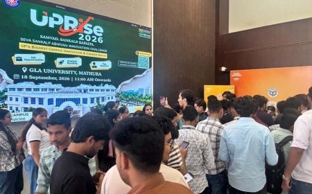 Mathura News: जीएलए में आयोजित हुआ यूपी राइज 2026, छात्रों के 8 इनोवेटिव स्टार्टअप आइडिया हुए शॉर्टलिस्ट