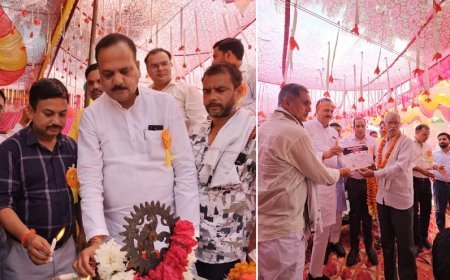 Hardoi News: हरपालपुर में शिक्षक सम्मान समारोह, विधायक माधवेन्द्र प्रताप सिंह रानू ने शिक्षकों को किया सम्मानित