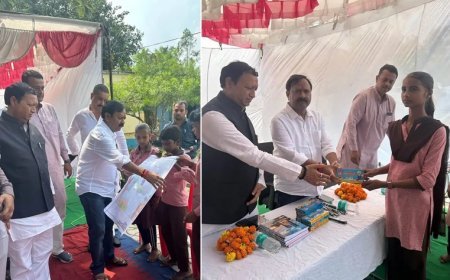Hardoi News: ‘मेरे सपनों का भारत’ चित्रकला प्रतियोगिता में बच्चों ने रंगों से उकेरा उज्ज्वल भविष्य
