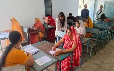 यूपी के 75 जिलों में उल्लास नवभारत साक्षरता परीक्षा संपन्न: 5.10 लाख शिक्षार्थियों ने परखा अपना ज्ञान, केंद्रों का हुआ सघन निरीक्षण