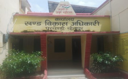 Sitapur News: परसेंडी बीडीओ पर 20 प्रतिशत कमीशनखोरी का आरोप, ब्लॉक प्रमुख ने डीएम से की शिकायत