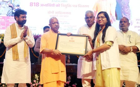यूपी में मिशन रोजगार: मुख्यमंत्री योगी आदित्यनाथ 3567 चयनित शिक्षकों और प्रधानाचार्यों को सौंपेंगे नियुक्ति पत्र
