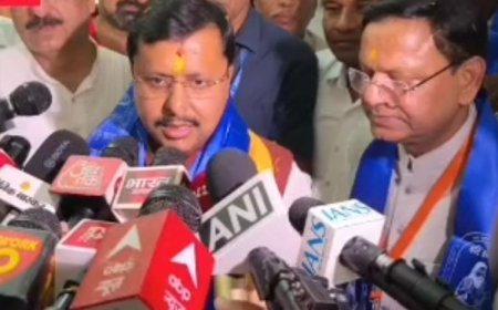 Saharanpur News: भाजपा नेता नितिन नवीन का दावा, बोले- पश्चिमी यूपी के कार्यकर्ताओं में उत्साह, 2027 में फिर बनेगी प्रचंड बहुमत की सरकार