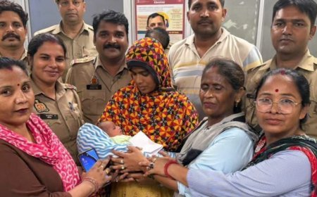 Crime News;' 48 घंटे में मां की गोद में लौटा चोरी हुआ नवजात, जनकपुरी पुलिस ने आरोपी महिला को दबोचा