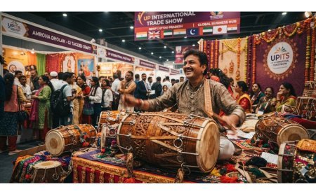 UP International Trade Show: ग्रेटर नोएडा में गूंजेगी अमरोहा की ढोलक की थाप, 6 प्रमुख इकाइयों को मिला अंतरराष्ट्रीय मंच