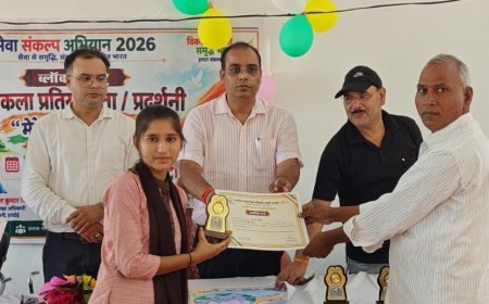 Seva Sankalp Abhiyan: ‘मेरे सपनों का भारत’ में बच्चों ने रंगों से उकेरी विकसित भारत की तस्वीर