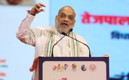 UPITS-2026: कट्टा उद्योग की जगह डिफेंस कॉरिडोर, वाहन चोरी की जगह वाहन निर्माण—अमित शाह