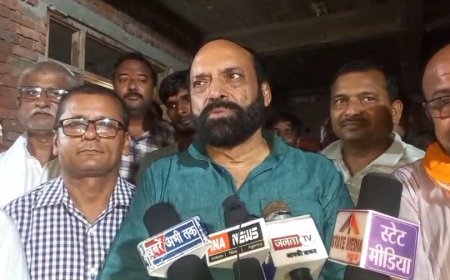 Ballia News: बांसडीह में टून जी पाठक का तूफानी दौरा, 154 गांवों में जनसंवाद का ऐलान; बोले- चाहिए कोल्ड स्टोरेज और इंजीनियरिंग कॉलेज