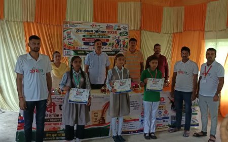 Hardoi News: ‘सेवा मेरा योगदान’ थीम-8 के तहत हरियावां में दौड़ प्रतियोगिता, युवाओं ने दिखाया दमखम