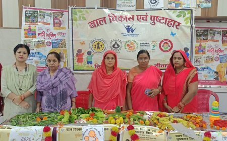 सिधौली में 'मेरा आंगन, मेरा उत्सव': महिलाओं और बच्चों की कल्याणकारी योजनाओं पर दिया जोर