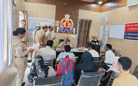 सहारनपुर के सभी थानों में जनसुनवाई: पुलिस ने मौके पर किया शिकायतों का निस्तारण