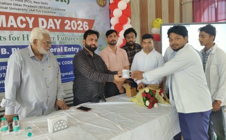 देवबंद में विश्व फार्मासिस्ट दिवस: जामिया कॉलेज में मेधावी छात्र-छात्राएं सम्मानित