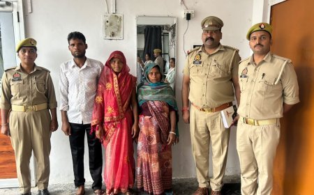 Sambhal News: 11 साल बाद घर लौटीं चमनवती, पुलिस ने बदायूं से बरामद कर परिवार से मिलाया