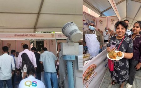 यूपी इंटरनेशनल ट्रेड शो: गोरखपुर के लिट्टी-चोखा और छोले-समोसे के मुरीद हुए विदेशी