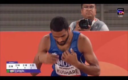 Asian Games 2026: सर्वेश अनिल कुशारे ने रचा इतिहास, 56 साल बाद भारत को पुरुषों की हाई जंप में दिलाया सिल्वर मेडल