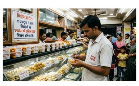 Food Safety Rules: हरदोई में मिठाई दुकानदारों के लिए बड़ा आदेश, 15 अक्टूबर से ‘यूज बाई डेट’ लिखना अनिवार्य