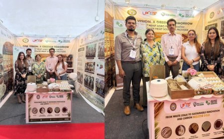 UP Hemp Fiber Export: 100 टन पराली और कृषि कचरे से बना हाई-ग्रेड टेक्सटाइल फाइबर, अब अमेरिका और दक्षिण कोरिया पहुंचेगा यूपी का हेम्प