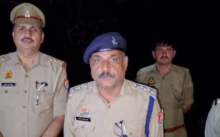 Crime News: सहारनपुर में मुठभेड़ के बाद गोकशी का आरोपी गिरफ्तार, तमंचा-कारतूस और गोवंश बरामद
