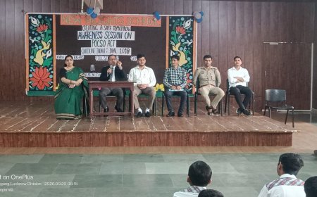 हरदोई: बच्चों को बताए गए पॉक्सो एक्ट के नियम और अधिकार, विधिक जागरूकता शिविर में खुलकर पूछे सवाल