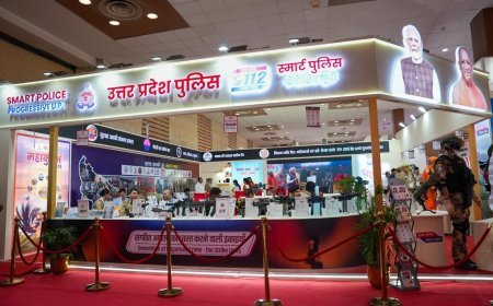 यूपी इंटरनेशनल ट्रेड शो: यूपी पुलिस के स्टॉल ने लगाई हैट्रिक, लगातार तीसरी बार जीता बेस्ट डिस्प्ले अवार्ड