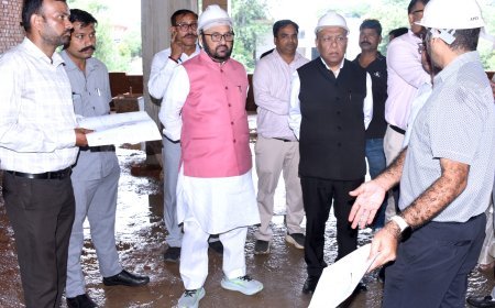 UP News: मंत्री योगेन्द्र उपाध्याय ने उच्च शिक्षा परिषद भवन का किया स्थलीय निरीक्षण, समयसीमा में गुणवत्ता के साथ कार्य पूरा करने के निर्देश