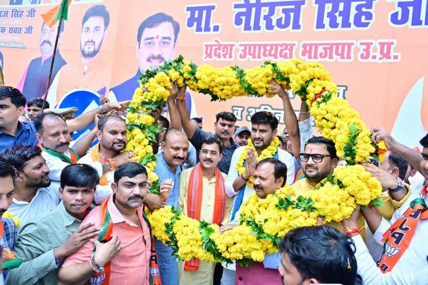 Hardoi Politics News: मंडल सत्यापन अभियान को लेकर भाजपा की महत्वपूर्ण बैठकें सम्पन्न, डॉ. नीरज सिंह ने संगठन मजबूती का दिया मंत्र