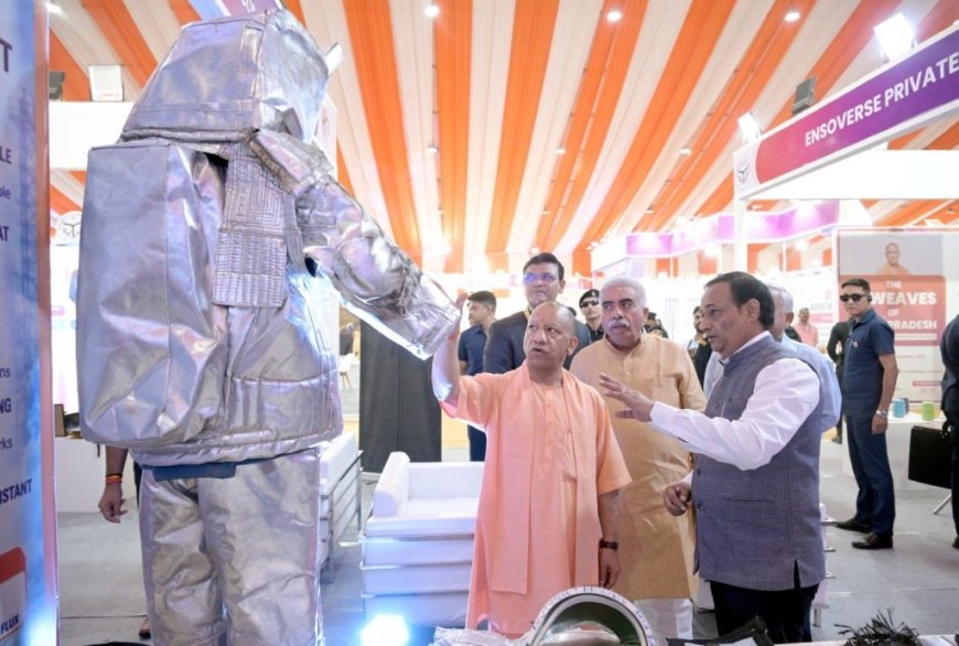यूपी टेक्सटाइल कॉन्क्लेव में बोले सीएम योगी, प्रदेश बनेगा वैश्विक टेक्सटाइल हब